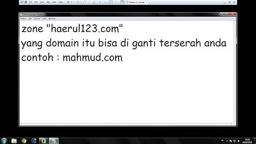 Konfigurasi DNS Server Debian 7 (via VMware)