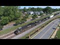 Stacks at Yonah, Freights at Buford, and a Grain Train at Gainesville