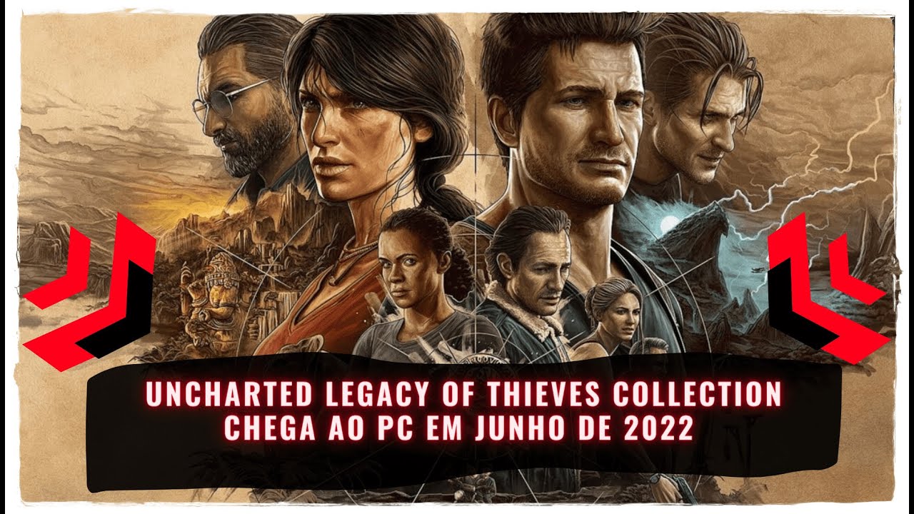 Uncharted: Legacy of Thieves Collection chega no PC via Steam em outubro