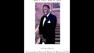 Funeral Service - Eric Uriah Brown