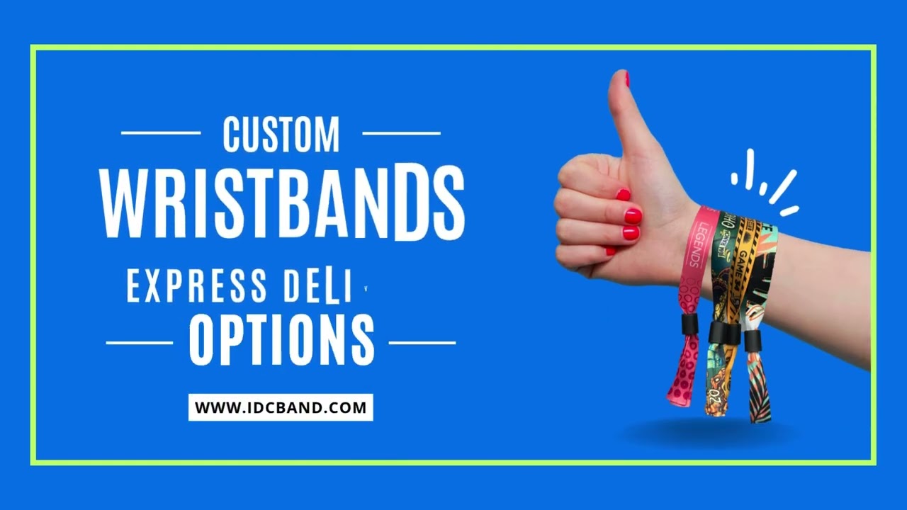 Looking For a Custom Wristband For Your Event? ID&C® Official Website