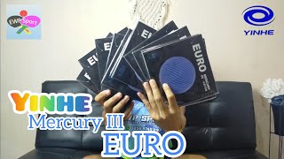 Milky Way | Yinhe Mercury III EURO | Best Seller Table Tennis Rubber Review