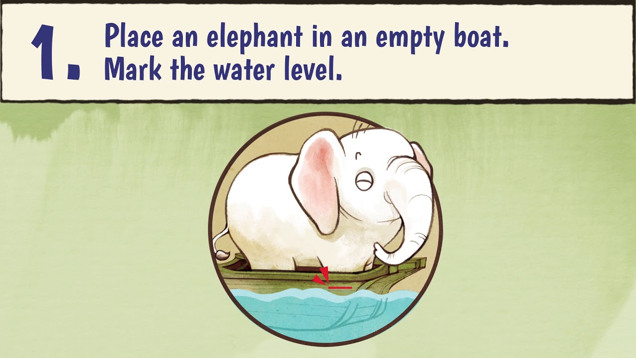 How to Weigh an Elephant without Today's Scales YouTube