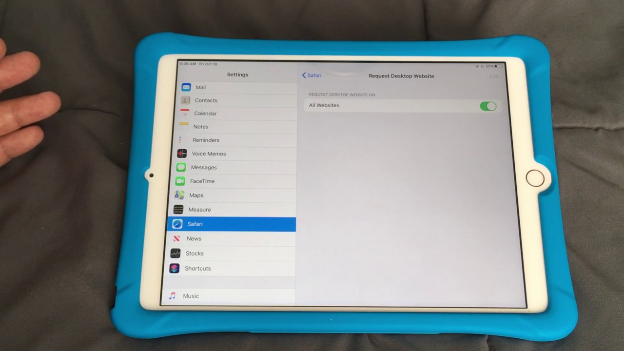 safari ipad desktop mode