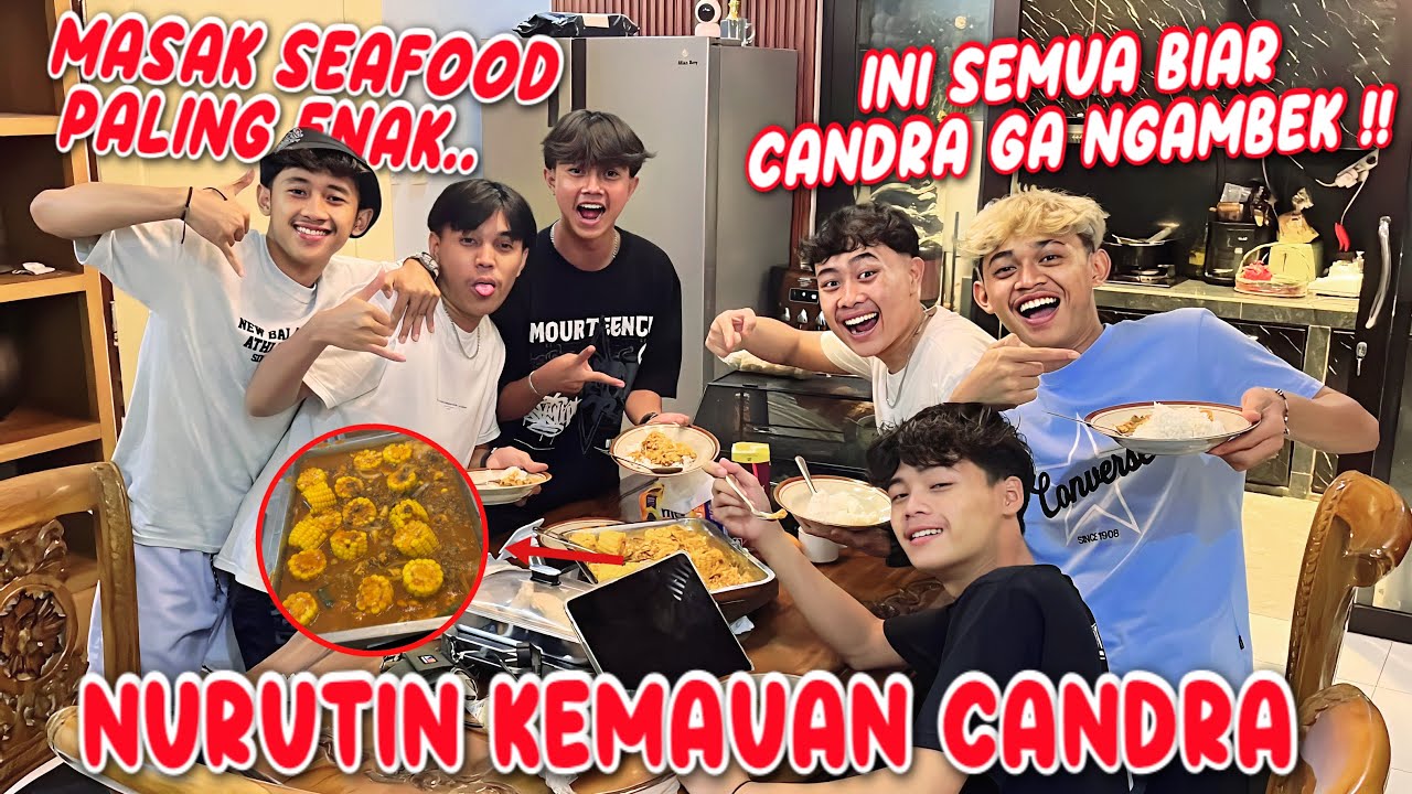 MASAKAN KITA ANTI GAGAL ! Tapi ini benarkah semuanya Candra yang beli ?