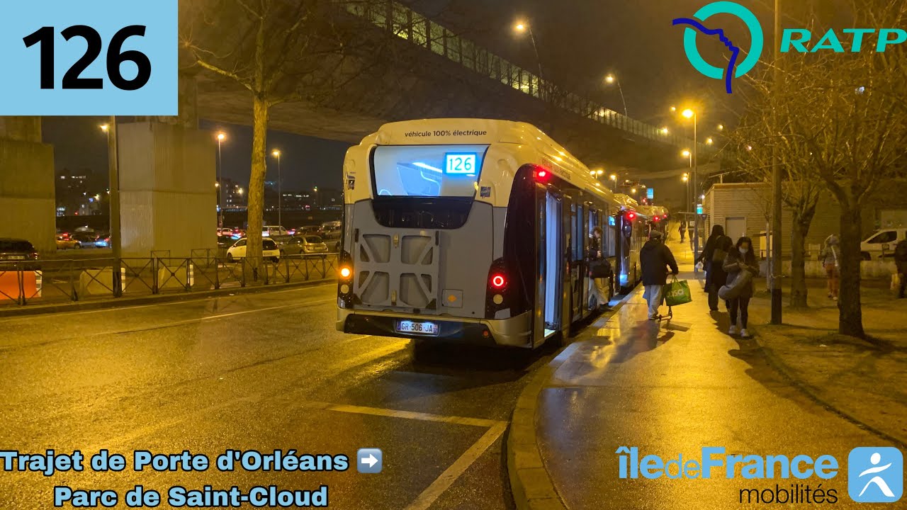 🚍BUS 126 (RATP) : Trajet à bord d’un HeuliezBus GX337 SE (3p) (Toute la ligne) #ratp #idfm