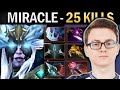 Drow Ranger Dota Gameplay Miracle with 25 Kills and Silveredge