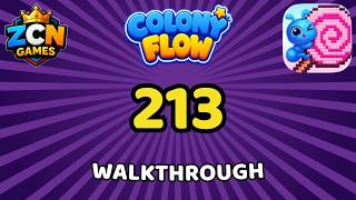 Colony Flow Level 213 Walkthrough | Full Solution