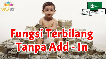 Rumus Terbilang Excel Tanpa Add In ( Rumus Terbilang Pakai Rupiah )