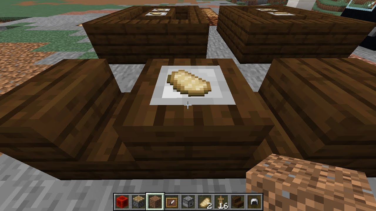 How to create a working plate in Minecraft Java Edition! (No mods