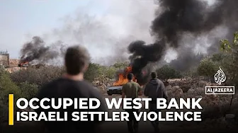 Israeli settlers burn trees, assault Palestinians in occupied West Bank olive harvest attacks