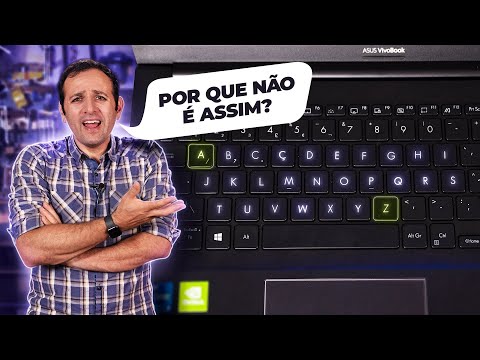 Vídeo: Onde está m no qwerty?