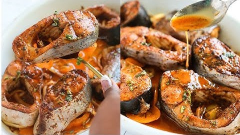 Super Easy Oven Baked Fish. Baked Basa Fish Recipe.