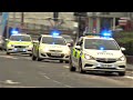 OFFICER DOWN!! - Police Cars Responding URGENTLY in CONVOY, UNMARKED K9 + Fire Engines & Ambulances!
