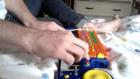 Circuit bent ELC, Light up, Sing and Play Keyboard