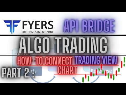 How To Connect Trading View Chart To Fyers API Bridge (algo trading )