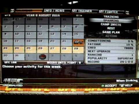 cheat codes for ufc undisputed 3 for xbox 360