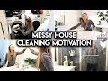 WHOLE HOUSE CLEAN WITH ME | MESSY HOUSE DECLUTTER