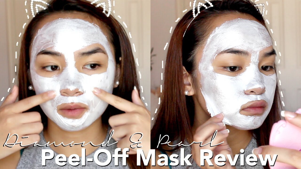 Diamond Peel Off Mask First Impression Review I Dew Care Disco Kitten Lisa Phan Youtube