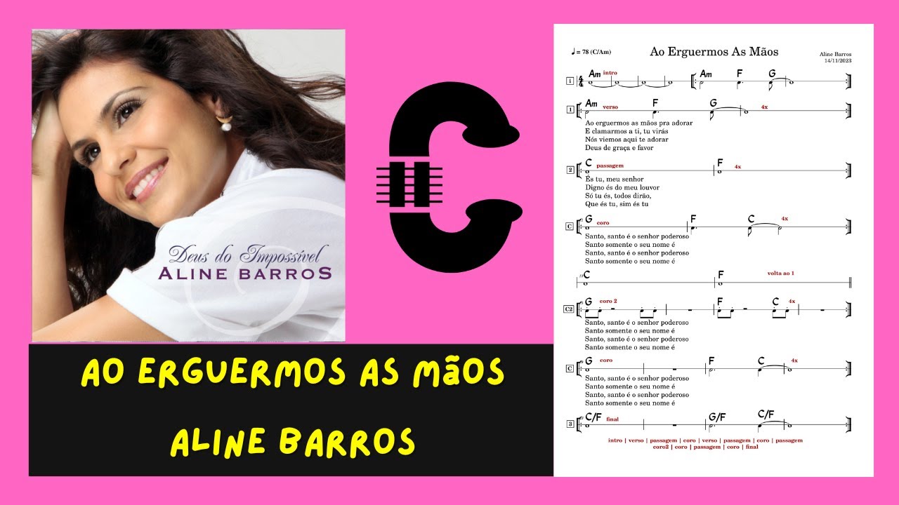 Ao Erguermos As Mãos - Aline Barros