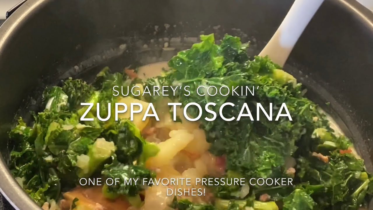 Easy Zuppa Toscana in a Pressure Cooker YouTube