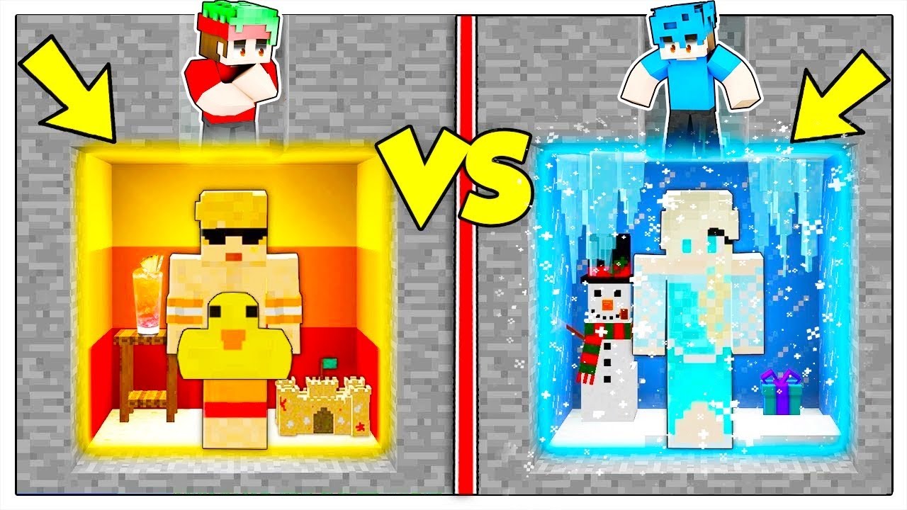 DEVI SCEGLIERE ESTATE o INVERNO!! SU MINECRAFT