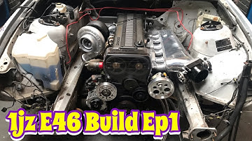 1JZ swap E46 Drift Car EP1 - Parts Parts Parts!