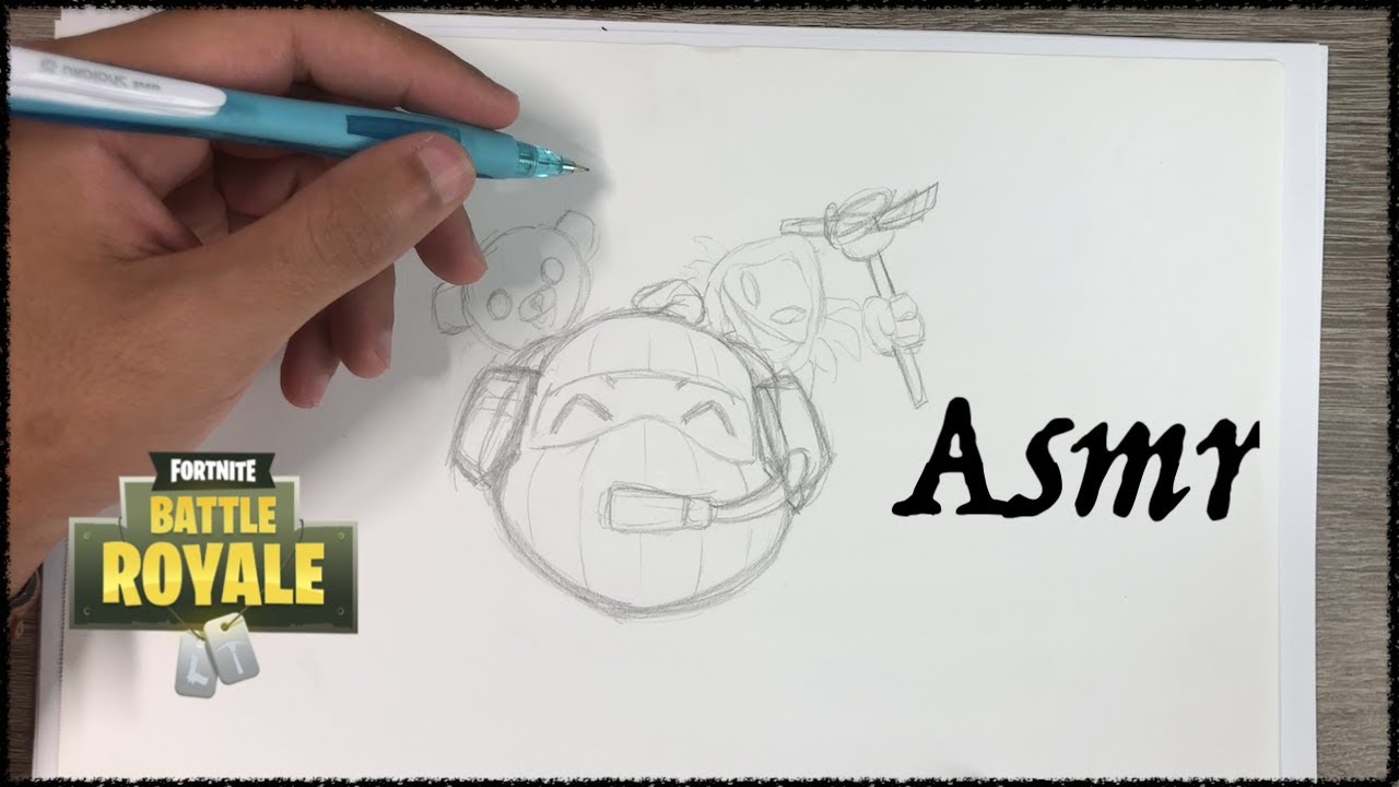 ⁣ASMR - DOODLING DU FORTNITE