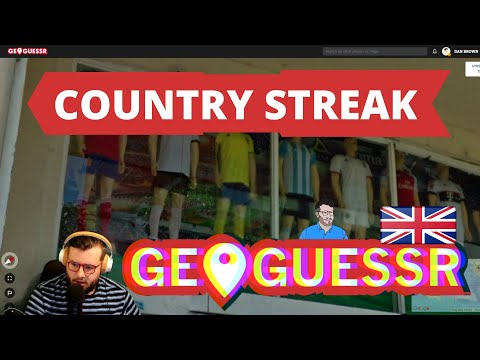 GeoGuessr Challenge | Country Streak | No Moving