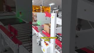 Automatic Case Erector, Packing & Sealing Production Line