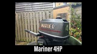 Mariner Outboard 4hp & 5hp 2 Stroke - How To Replace & Fix Cowling Latch ( 1996 - 1990 )