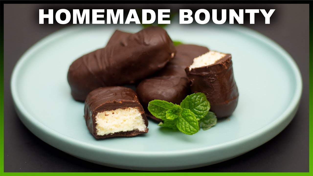 Homemade Bounty Bars Recipe YouTube