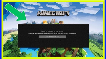 Fix “Failed to Synchronize Registry Data From Server” Error in Minecraft 