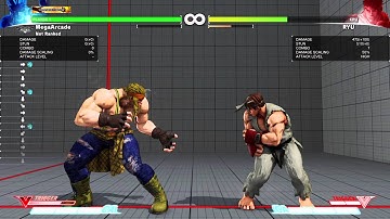 STREET FIGHTER V Alex 475 Combos