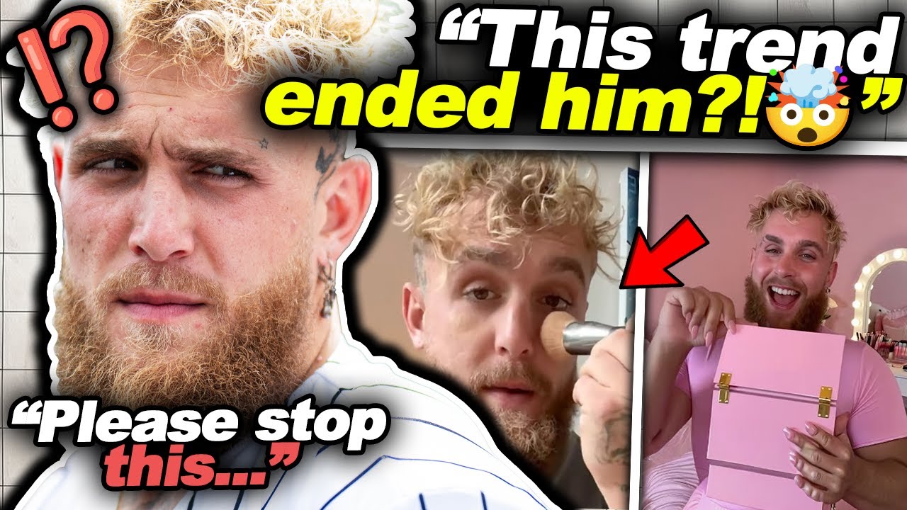 Jake Paul HUMILIATED After NEW Strange Trend Starts RUINING His Life ...