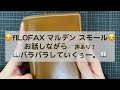 【システム手帳】マルデンスモール パラパラ【flip through】
