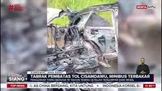 Minibus Hancur di Tol Cisumdawu, Pemuda 19 Tahun Tewas #Beritasatu