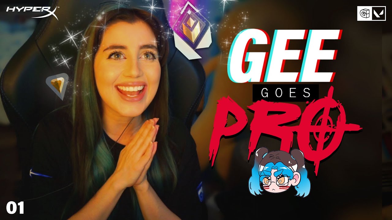 Can we turn Gee Nelly into a PRO Valorant player? | GEE GOES PRO #1
