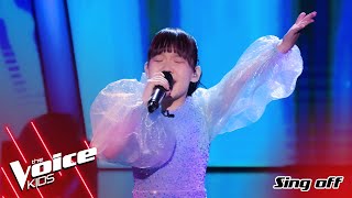 S.Mongoljin - "Girl On Fire" - Sing Off - The Voice Kids Mongolia 2024