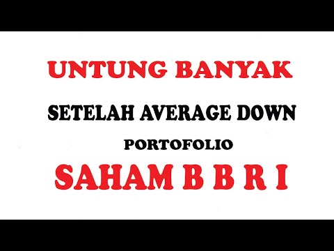 untung banyak setelah average down bbri