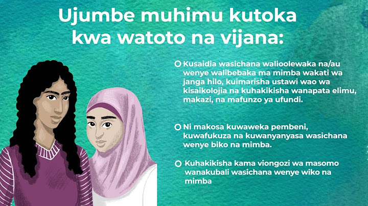Watoto na Vijana wakati wa COVID-19: Je, waliathiriwaje na nini tunaweza kujifunza kwa siku zijazo?