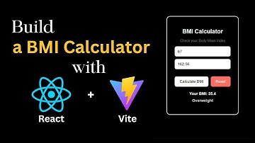 Build a BMI Calculator with React – Full Tutorial for Beginners!