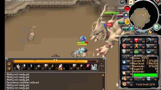 runescape solo corpal beast attempt fail/ RAGE QUIT!   EOC