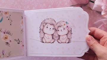 Mini álbum Lori Withlock Sizzix thinlits 💗 Project Share