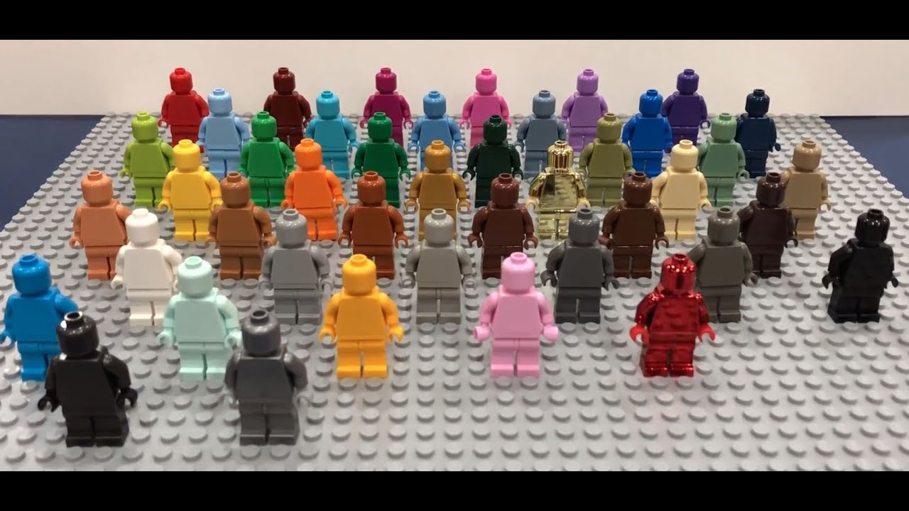 Reddish Brown Monochrome LEGO® minifigure NEW Reddish Brown Monochrome LEGO® minifigure NEW
