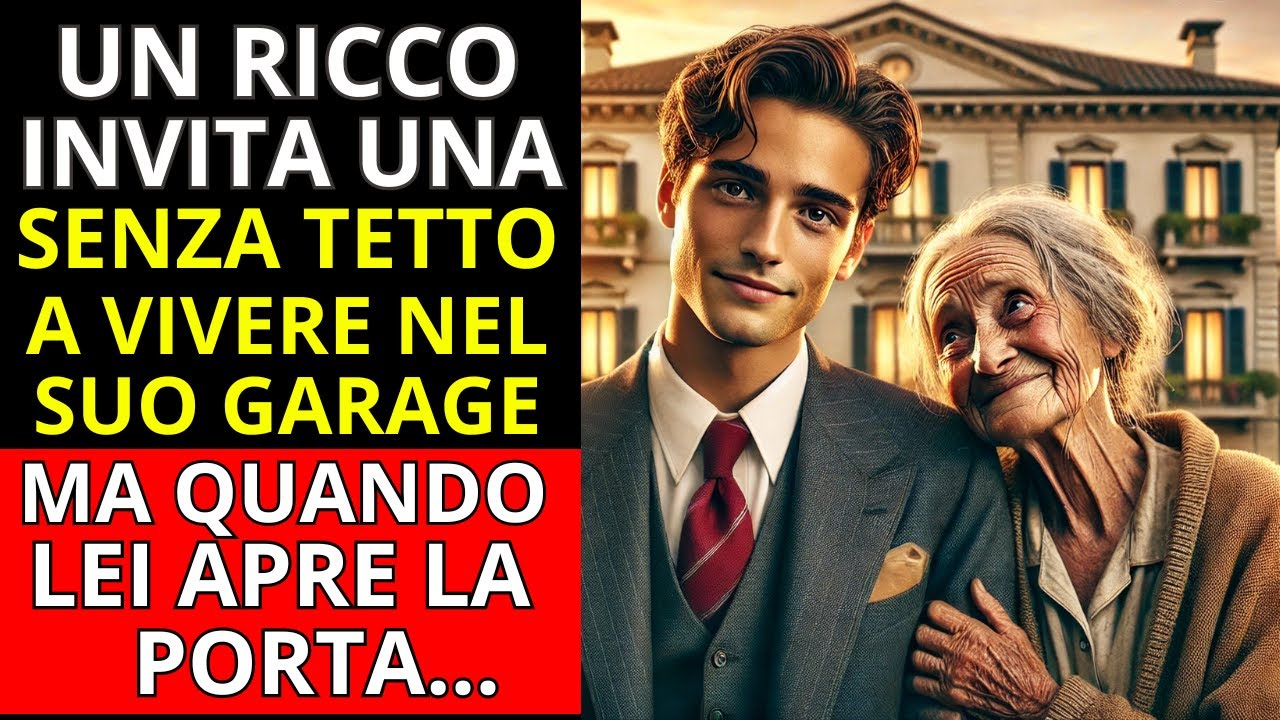 UN GIOVARE RICCO RIMASTO ORFANO OSPITA UNA SENZA TETTO NEL SUO GARAGE ...