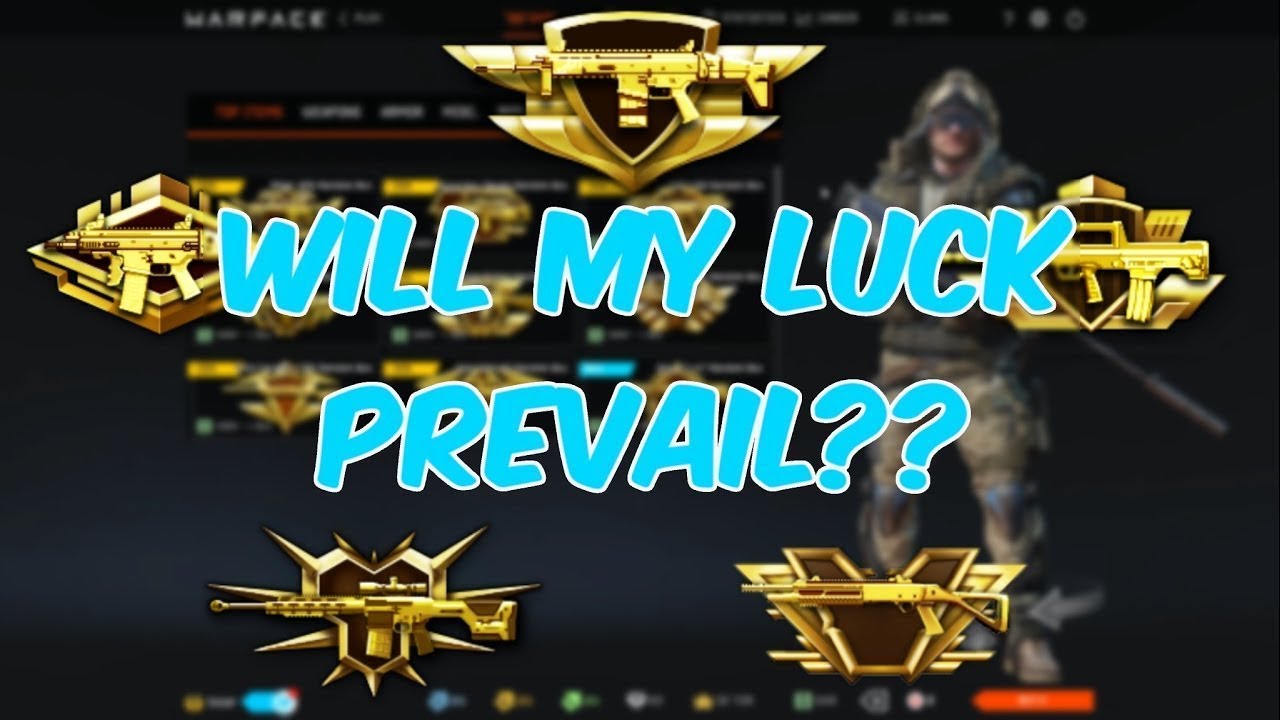 Warface Gold Sae Scout!!!!