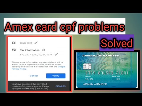 amex card cpf tax add problems | cpf error problems | alltripsbd