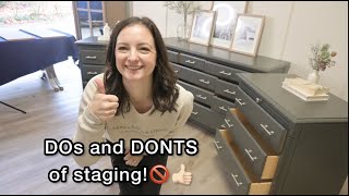 Staging Furniture Tips |💲TO MAKE MONEY! 💵🤑