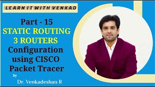 Ccna Static Routing Between 3 Routers Step By Step Using Cisco Packet ...